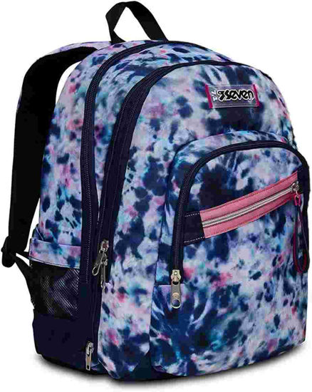Zaino scuola Seven Advanced Detach Cloudy Shapes
